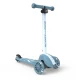 Trotineta copii pliabila, reglabila, roti luminoase, Highwaykick 3S Led Steel, 3+ ani, pana la 50 kg, Scoot and Ride