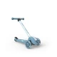Trotineta copii pliabila, reglabila, roti luminoase, Highwaykick 3S Led Steel, 3+ ani, pana la 50 kg, Scoot and Ride