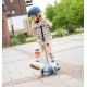 Trotineta copii pliabila, reglabila, roti luminoase, Highwaykick 3S Led Steel, 3+ ani, pana la 50 kg, Scoot and Ride