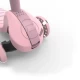 Trotineta copii pliabila, reglabila, roti luminoase, Highwaykick 3S Led Rose, 3+ ani, pana la 50 kg, Scoot and Ride