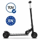 Trotineta pliabila, WXM, SKIPO Chess, aluminiu, roti LED 120mm, pana la 50 kg, alb negru