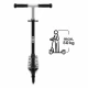 Trotineta pliabila, WXM, SKIPO Chess, aluminiu, roti LED 120mm, pana la 50 kg, alb negru