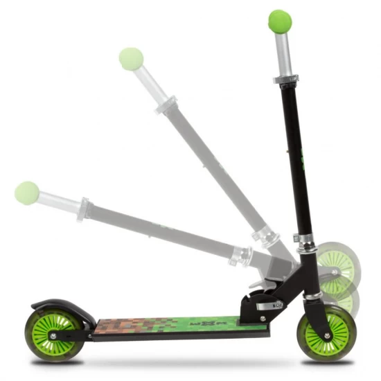 Trotineta pliabila, WXM, SKIPO Game, aluminiu, roti LED 120mm, pana la 50 kg, multicolor