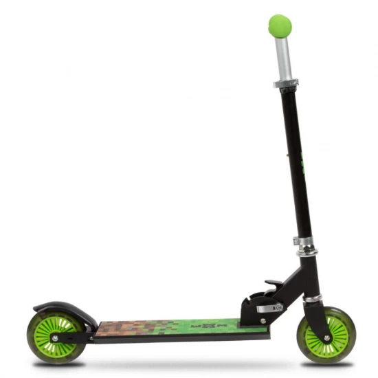 Trotineta pliabila, WXM, SKIPO Game, aluminiu, roti LED 120mm, pana la 50 kg, multicolor
