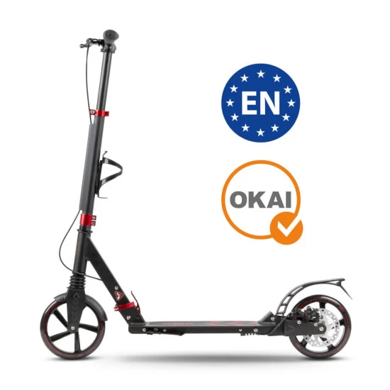 Trotineta pliabila Kidwell WXM RST-A02, Frana pe disc, Roti 200mm ABEC-9, 2 amortizoare, pana la 100 kg, 6 ani +