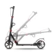 Trotineta pliabila Kidwell WXM RST-A02, Frana pe disc, Roti 200mm ABEC-9, 2 amortizoare, pana la 100 kg, 6 ani +