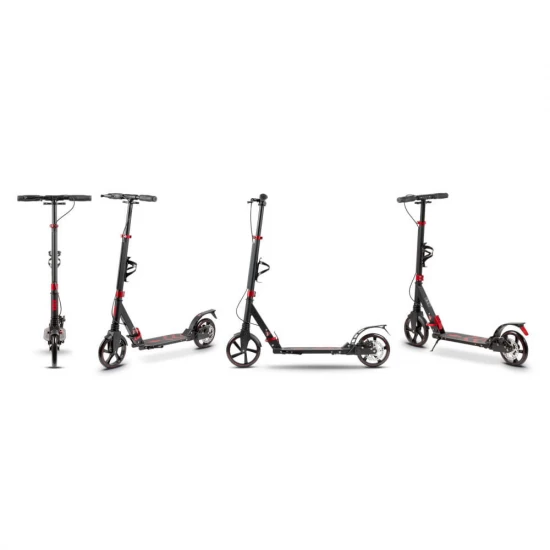 Trotineta pliabila Kidwell WXM RST-A02, Frana pe disc, Roti 200mm ABEC-9, 2 amortizoare, pana la 100 kg, 6 ani +