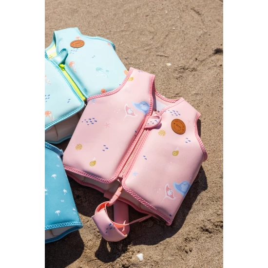 Vesta de Inot pentru Copii, Protectie UV UPF 50+, Seahorse by Saro, marimea M, 3-6 ani
