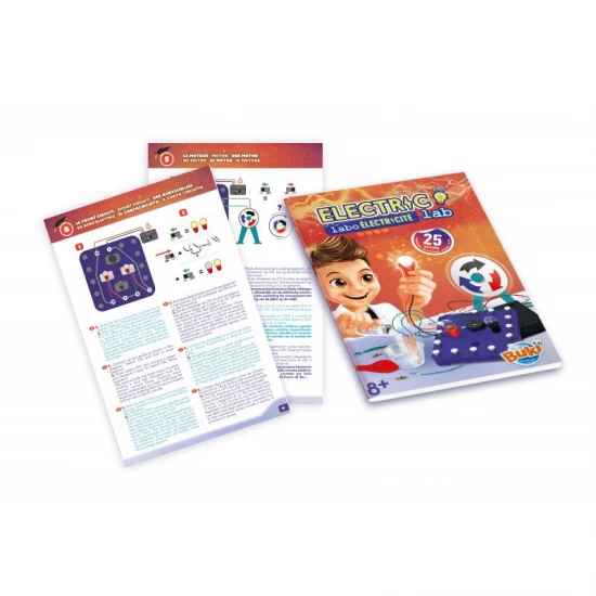 Set educativ - Atelierul de Electricitate cu 25 circuite Set educativ - Atelierul de Electricitate cu 25 circuite