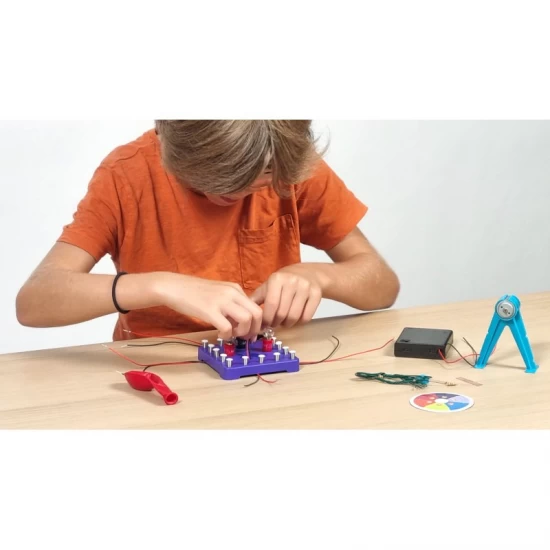 Set educativ - Atelierul de Electricitate cu 25 circuite Set educativ - Atelierul de Electricitate cu 25 circuite