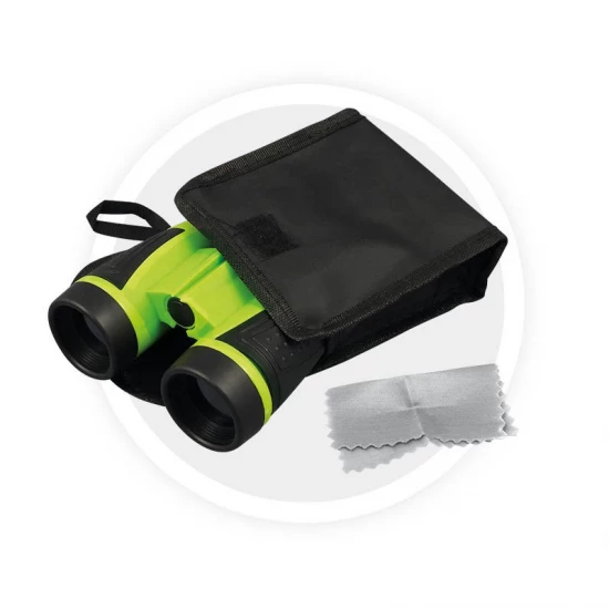 Set pentru copii cu binoclu, lampa, busola, pedometru, rucsac