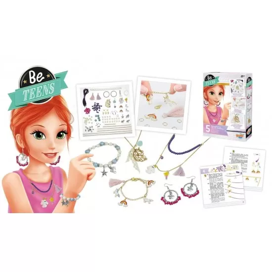 Set creativ - Bijuterii cu unicorni Set creativ - Bijuterii cu unicorni