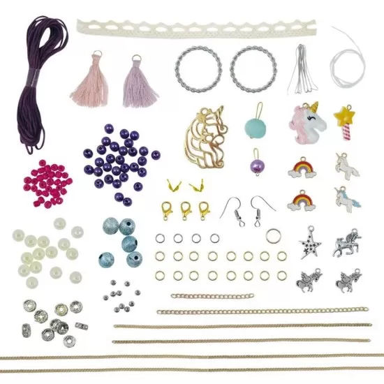 Set creativ - Bijuterii cu unicorni Set creativ - Bijuterii cu unicorni