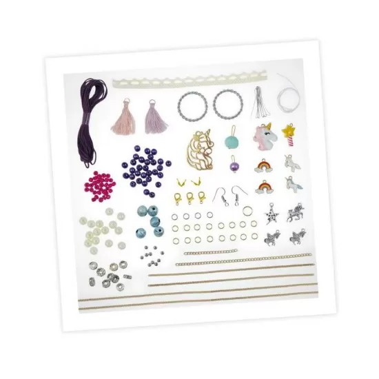 Set creativ - Bijuterii cu unicorni Set creativ - Bijuterii cu unicorni