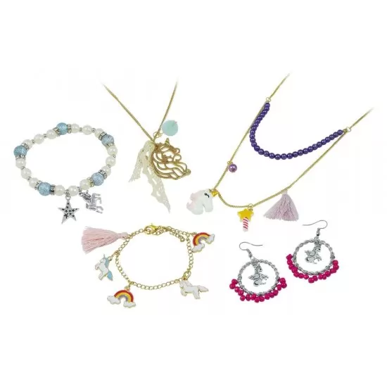 Set creativ - Bijuterii cu unicorni Set creativ - Bijuterii cu unicorni