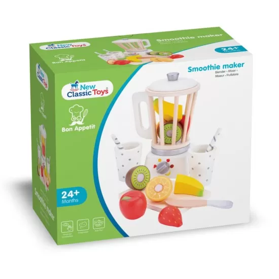 Set de joaca New Classic Toys - Blender pentru smoothie Set de joaca New Classic Toys - Blender pentru smoothie