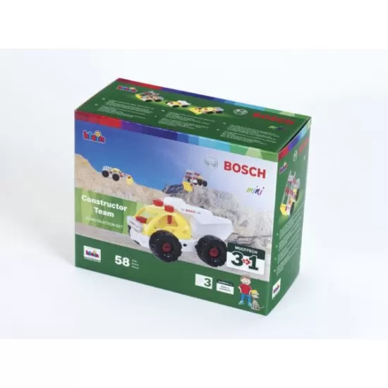 Set constructie Bosch 3 in 1 Constructor Team 57 piese