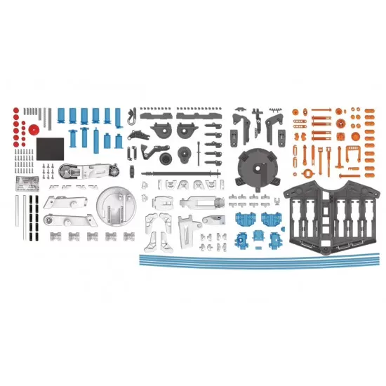 Set constructie Brat robot hidraulic - Buki France Set constructie Brat robot hidraulic - Buki France