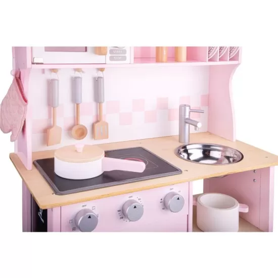 Bucatarie copii Bon Appetit - Modern Electric Cooking Roz Bucatarie copii Bon Appetit - Modern Electric Cooking Roz