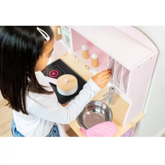Bucatarie copii Bon Appetit - Modern Electric Cooking Roz Bucatarie copii Bon Appetit - Modern Electric Cooking Roz