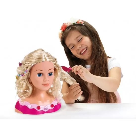 Bust papusa Emma pentru machiat si coafat Klein Bust papusa Emma pentru machiat si coafat Klein