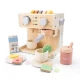Set de joaca din lemn pentru copii - Cafetiera Woet Set de joaca din lemn pentru copii - Cafetiera Woet