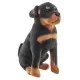Jucarie plus caine de salvare cu sunet Rottweiler Wild Republic 14 cm Jucarie plus caine de salvare cu sunet Rottweiler Wild Republic 14 cm