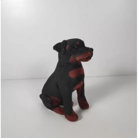 Jucarie plus caine de salvare cu sunet Rottweiler Wild Republic 14 cm Jucarie plus caine de salvare cu sunet Rottweiler Wild Republic 14 cm