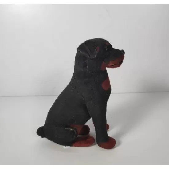 Jucarie plus caine de salvare cu sunet Rottweiler Wild Republic 14 cm Jucarie plus caine de salvare cu sunet Rottweiler Wild Republic 14 cm
