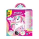Carte de colorat cu activitati 3 in 1 Unicorn Carte de colorat cu activitati 3 in 1 Unicorn