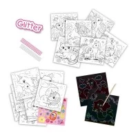 Carte de colorat cu activitati 3 in 1 Unicorn