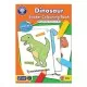 Carte de colorat cu activitati in limba engleza si abtibilduri Dinozaur Carte de colorat cu activitati in limba engleza si abtibilduri Dinozaur