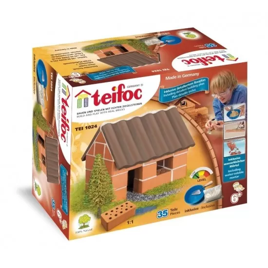 Set constructie Casuta de familie - 35 piese