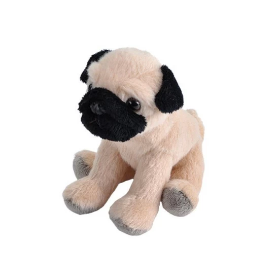 Jucarie plus Catel Pug Wild Republic 13 cm Jucarie plus Catel Pug Wild Republic 13 cm