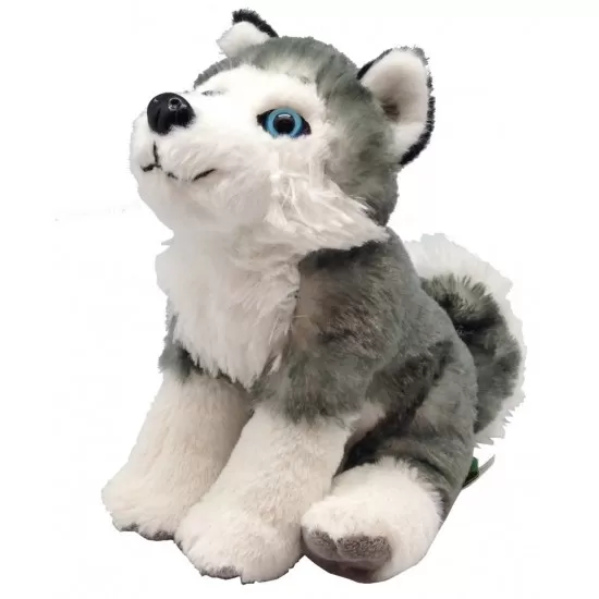 Jucarie plus catelus Husky Wild Republic 20 cm Jucarie plus catelus Husky Wild Republic 20 cm