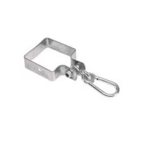 Colier patrat cu carlig pentru leagan 90 x 90 mm