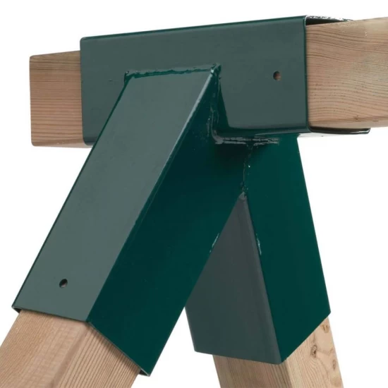 Coltar forma patrata pentru leagane, unghi oblic, Verde Coltar forma patrata pentru leagane, unghi oblic, Verde