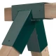 Coltar forma patrata pentru leagane, unghi oblic, Verde Coltar forma patrata pentru leagane, unghi oblic, Verde