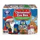 Cutie 3 in 1 Ajunul Craciunului - Joc educativ, puzzle si carte de colorat cu activitati Cutie 3 in 1 Ajunul Craciunului - Joc educativ, puzzle si carte de colorat cu activitati