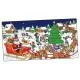 Cutie 3 in 1 Ajunul Craciunului - Joc educativ, puzzle si carte de colorat cu activitati Cutie 3 in 1 Ajunul Craciunului - Joc educativ, puzzle si carte de colorat cu activitati