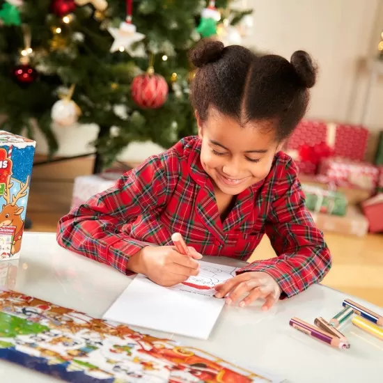 Cutie 3 in 1 Ajunul Craciunului - Joc educativ, puzzle si carte de colorat cu activitati Cutie 3 in 1 Ajunul Craciunului - Joc educativ, puzzle si carte de colorat cu activitati