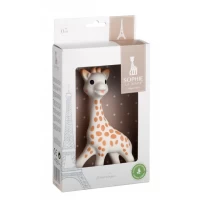 Jucarie dentite Girafa Sophie in cutie cadou