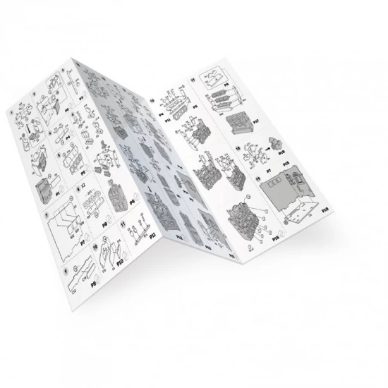 Puzzle 3D Diorama - Brutarie cu iluminare LED