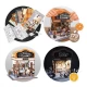 Puzzle 3D Diorama - Brutarie cu iluminare LED
