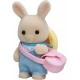 Figurina Sylvanian Families cu accesorii - Bebe Iepuras Milk Figurina Sylvanian Families cu accesorii - Bebe Iepuras Milk