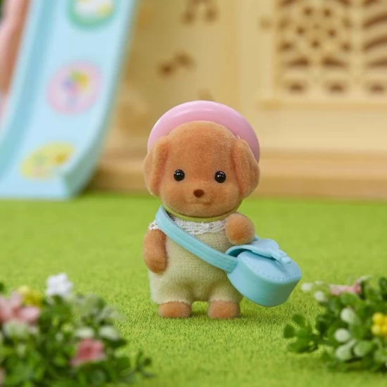 Figurina Sylvanian Families - Bebe Poodle Figurina Sylvanian Families - Bebe Poodle