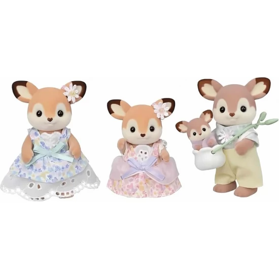 Set Figurine Sylvanian Families - Familia Caprioarelor