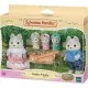 Figurine Sylvanian Families - Familia Catelusilor Husky