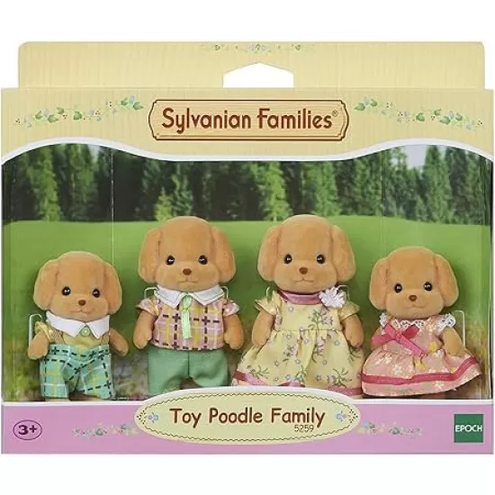 Figurine Sylvanian Families - Familia Catelusilor Poodle Figurine Sylvanian Families - Familia Catelusilor Poodle