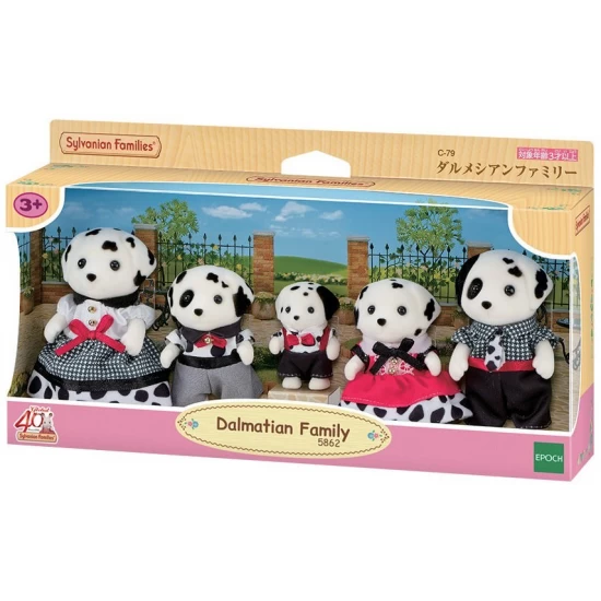 Figurine Sylvanian Families - Familia Dalmatienilor